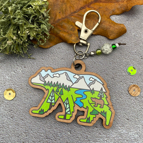 Bear Mountains Keyring