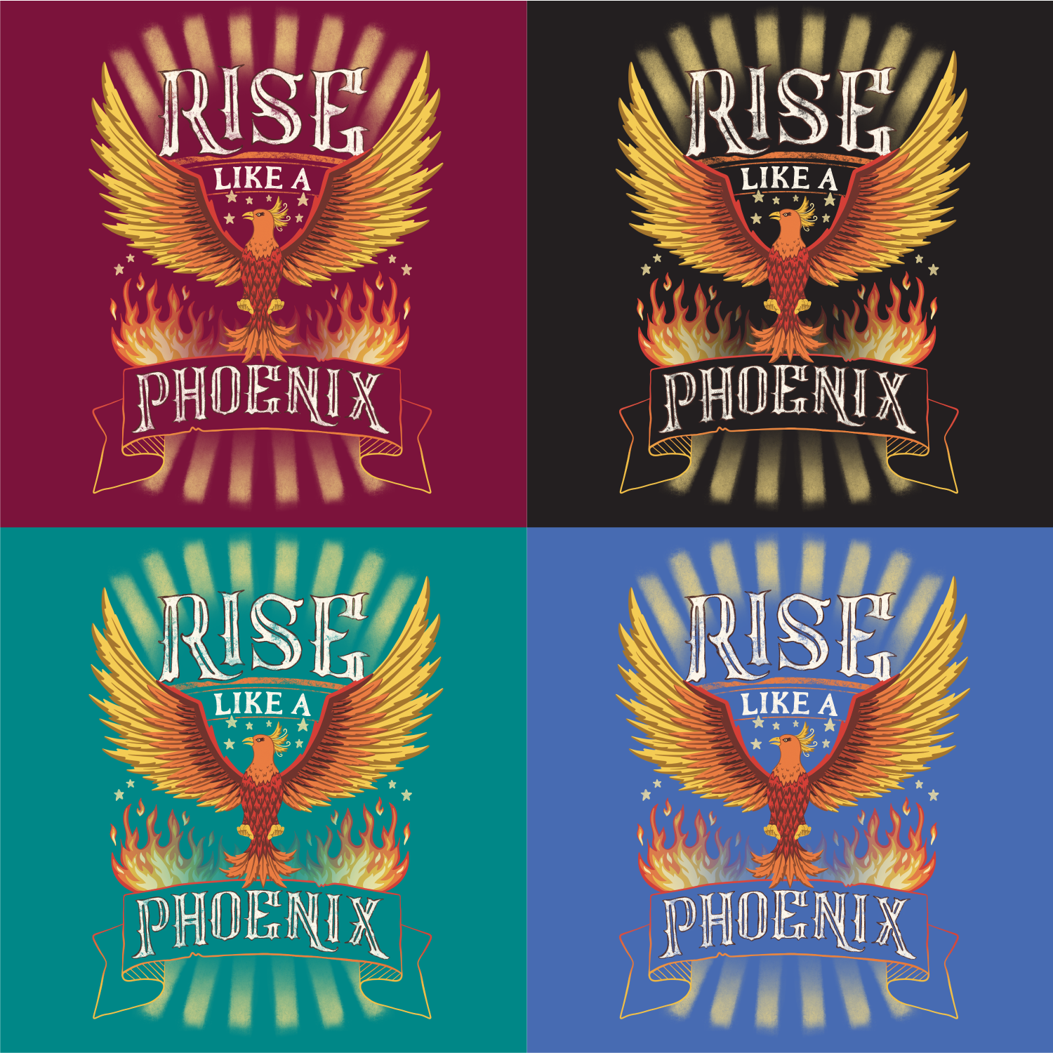 Rise Like A Phoenix Hoodie