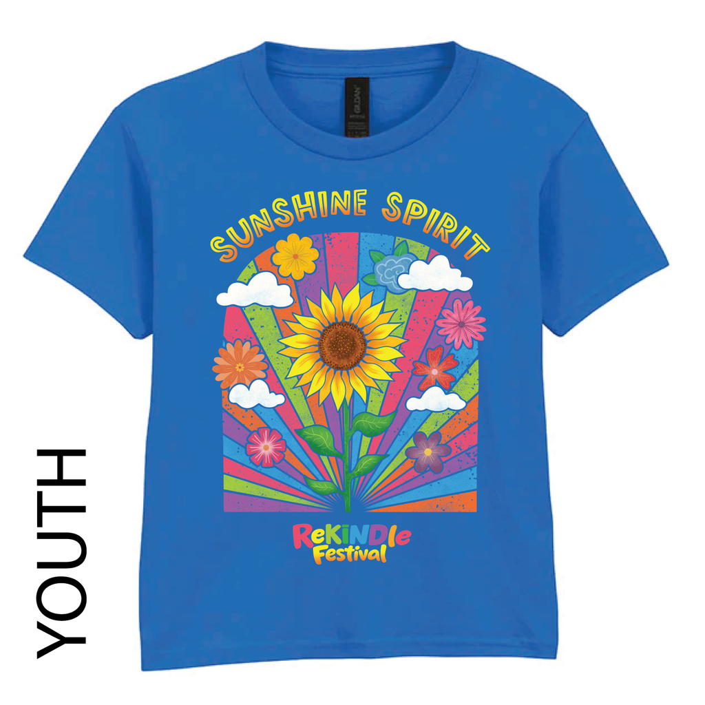 ReKINDle YOUTH Pre-Order Sunfower T Shirt