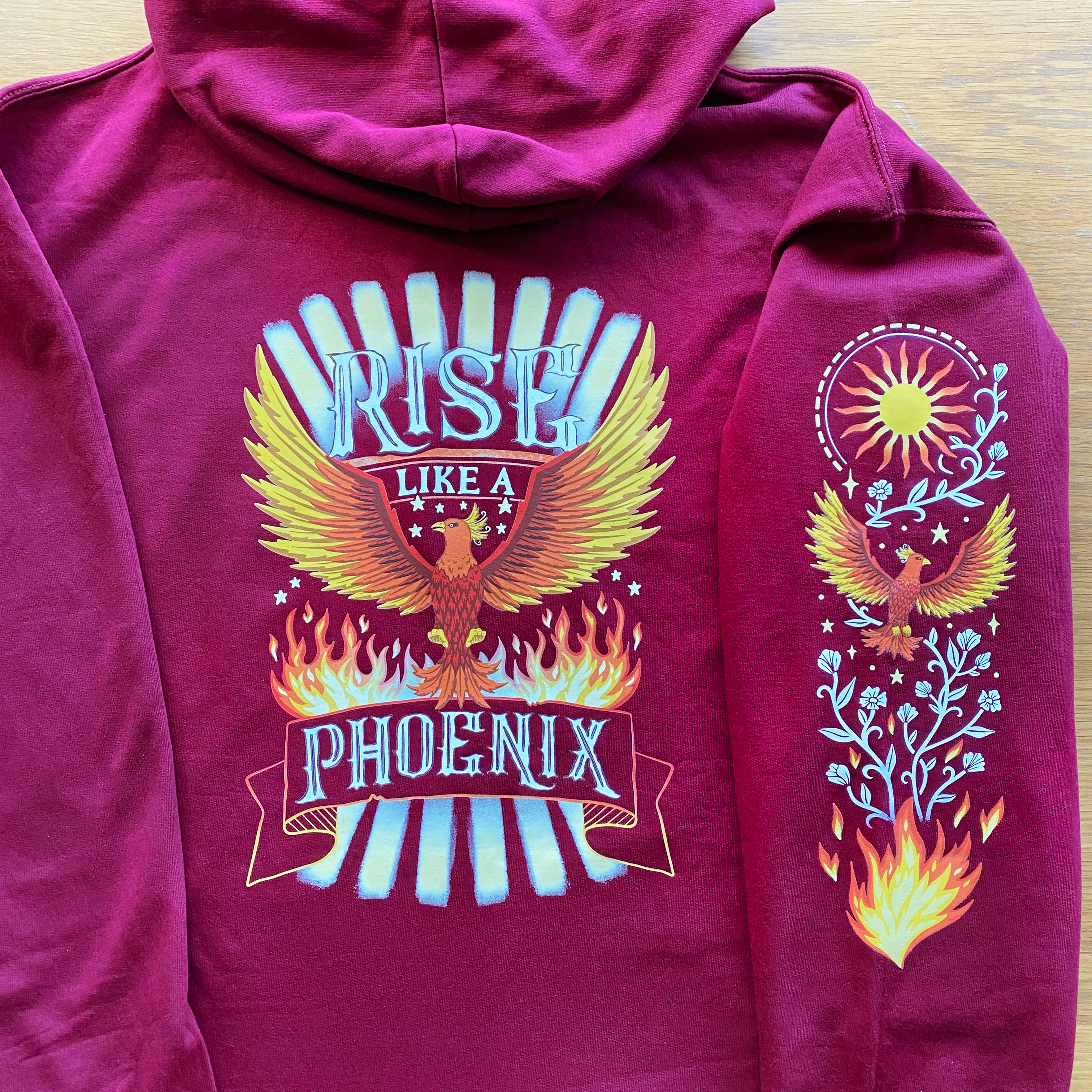 Rise Like A Phoenix Hoodie